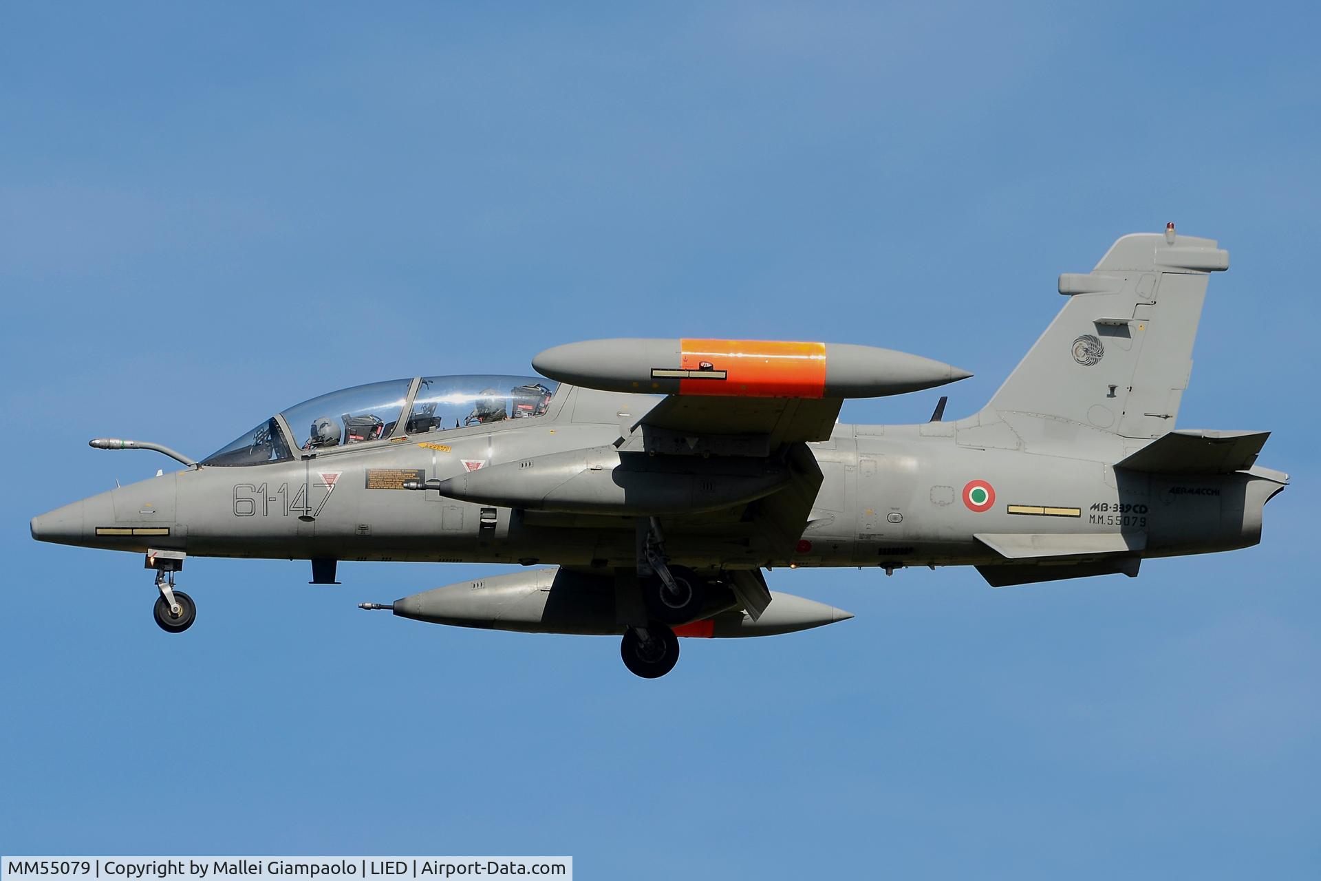 MM55079, Aermacchi MB-339CD C/N 6948/215/CD018, MM55079