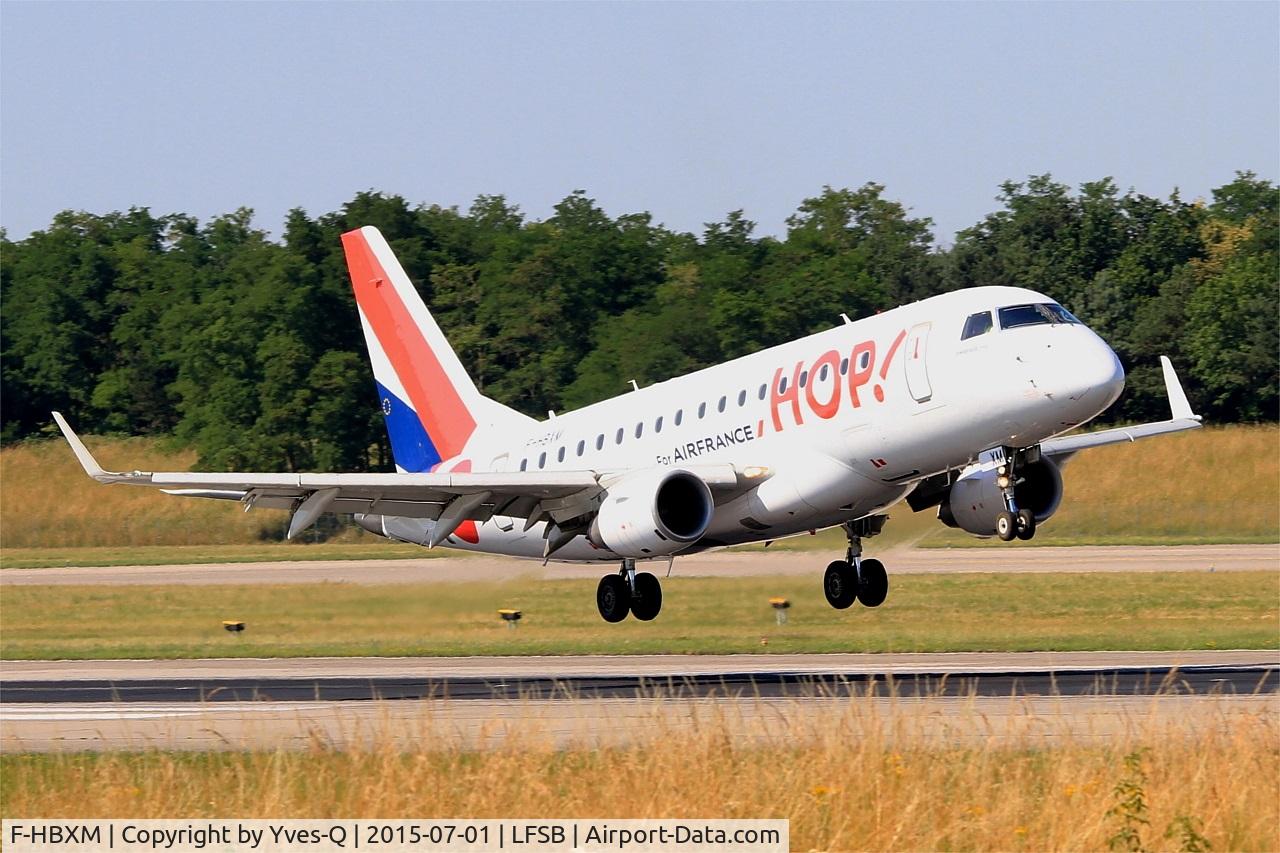 F-HBXM, 2003 Embraer 170LR (ERJ-170-100LR) C/N 17000010, Embraer ERJ-170LR, Landing rwy 15, Bâle-Mulhouse-Fribourg airport (LFSB-BSL)