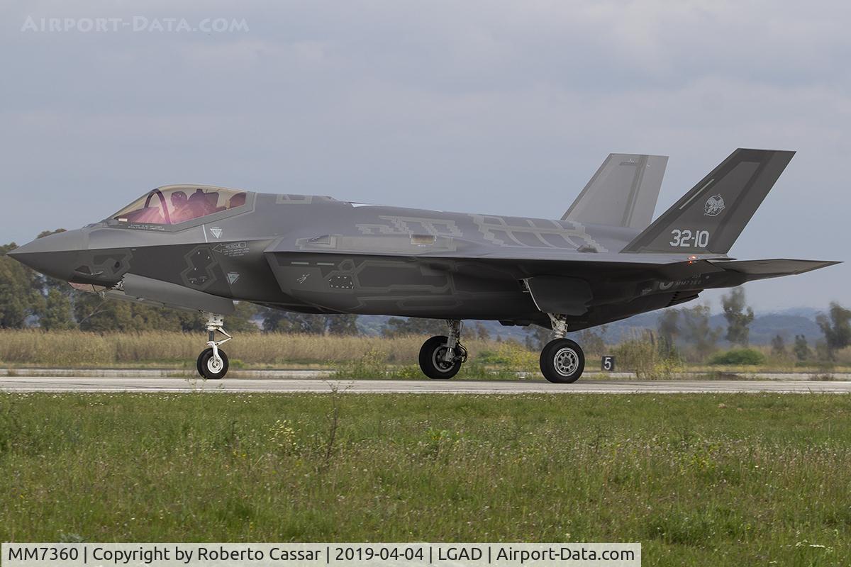 MM7360, Lockheed Martin F-35A Lightning II C/N AL-10, Iniochos 2019