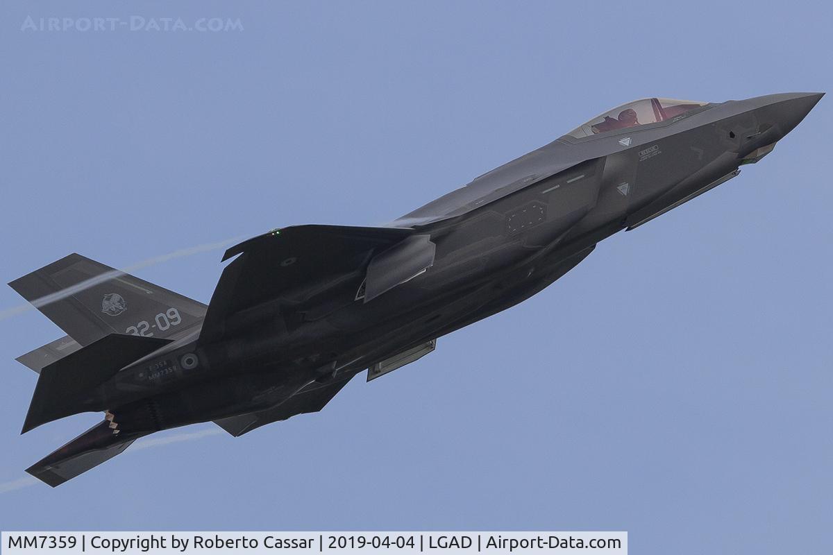 MM7359, 2017 Lockheed Martin F-35A Lightning II C/N AL-09, Iniochos 2019