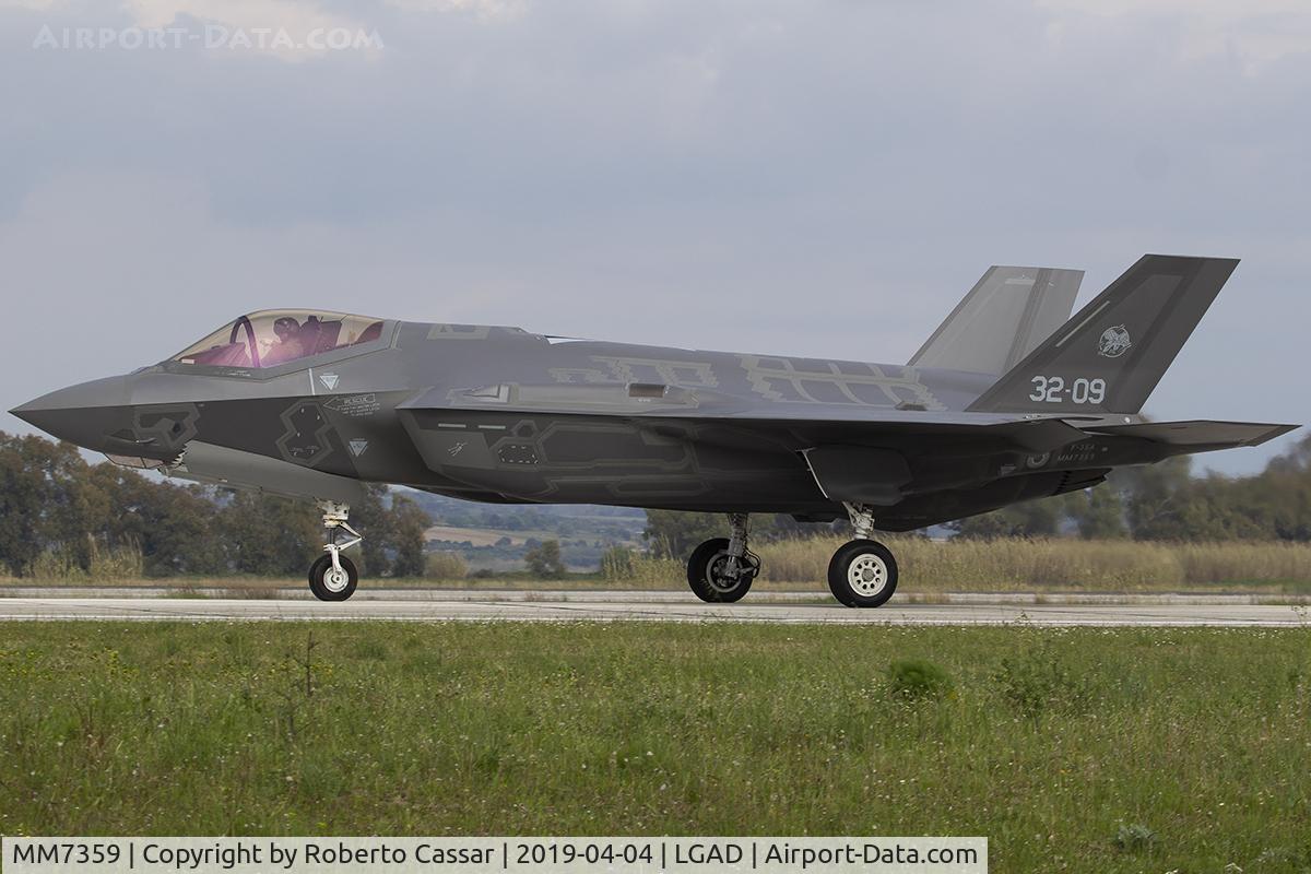 MM7359, 2017 Lockheed Martin F-35A Lightning II C/N AL-09, Iniochos 2019