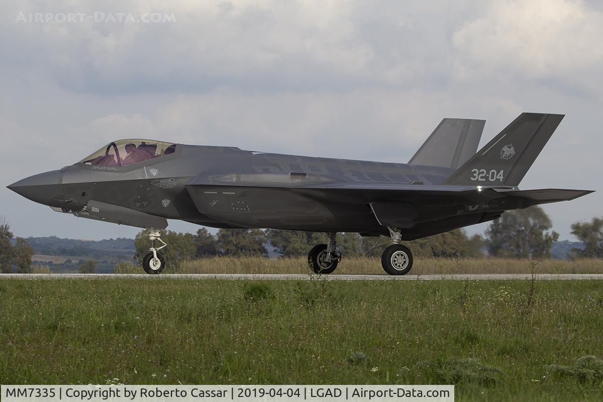 MM7335, Lockheed Martin F-35A Lightning II C/N 5084/AL-4, Iniochos 2019