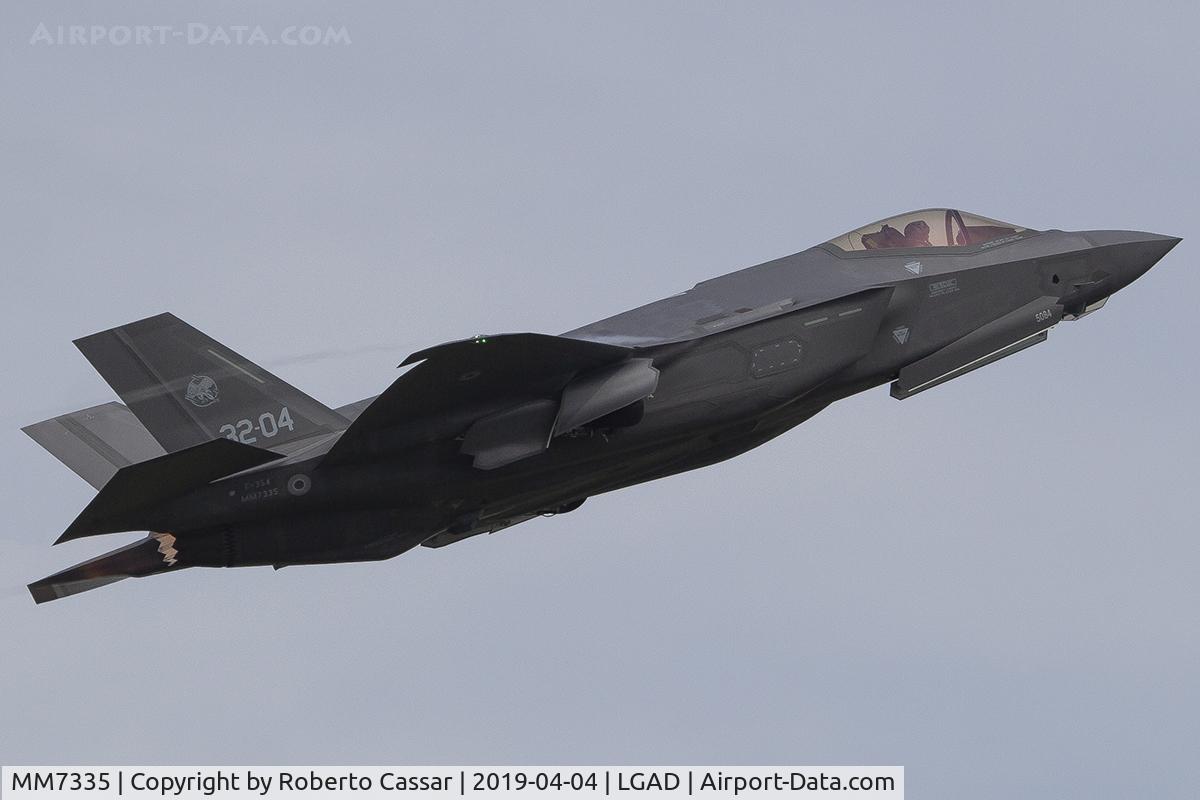MM7335, Lockheed Martin F-35A Lightning II C/N 5084/AL-4, Iniochos 2019