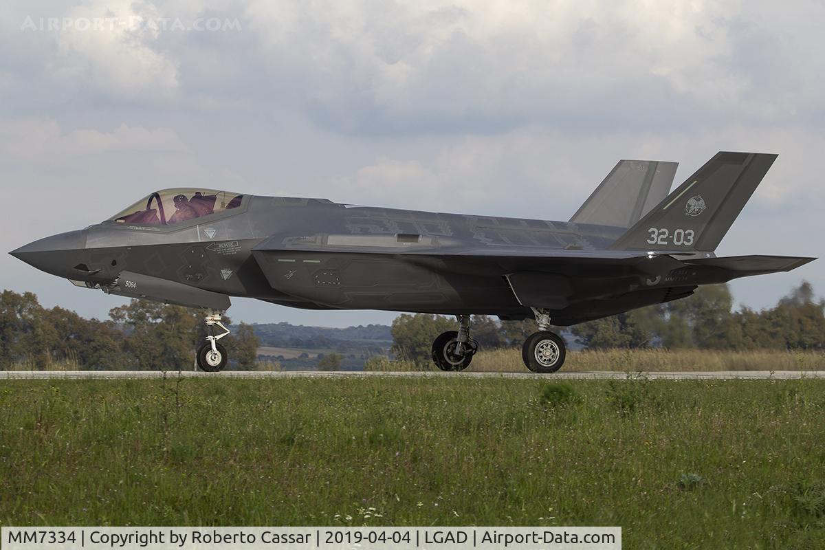 MM7334, Lockheed Martin F-35A Lightning II C/N AL-03, Iniochos 2019