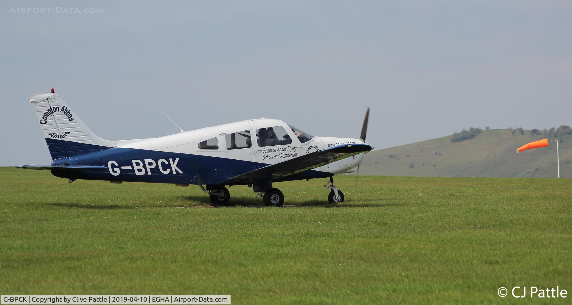 G-BPCK, 1980 Piper PA-28-161 Cherokee Warrior II C/N 28-8016279, @ EGHA