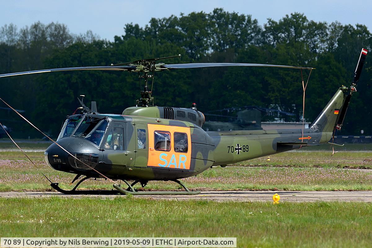 70 89, Bell (Dornier) UH-1D Iroquois (205) C/N 8149, 70+89 at ETHC