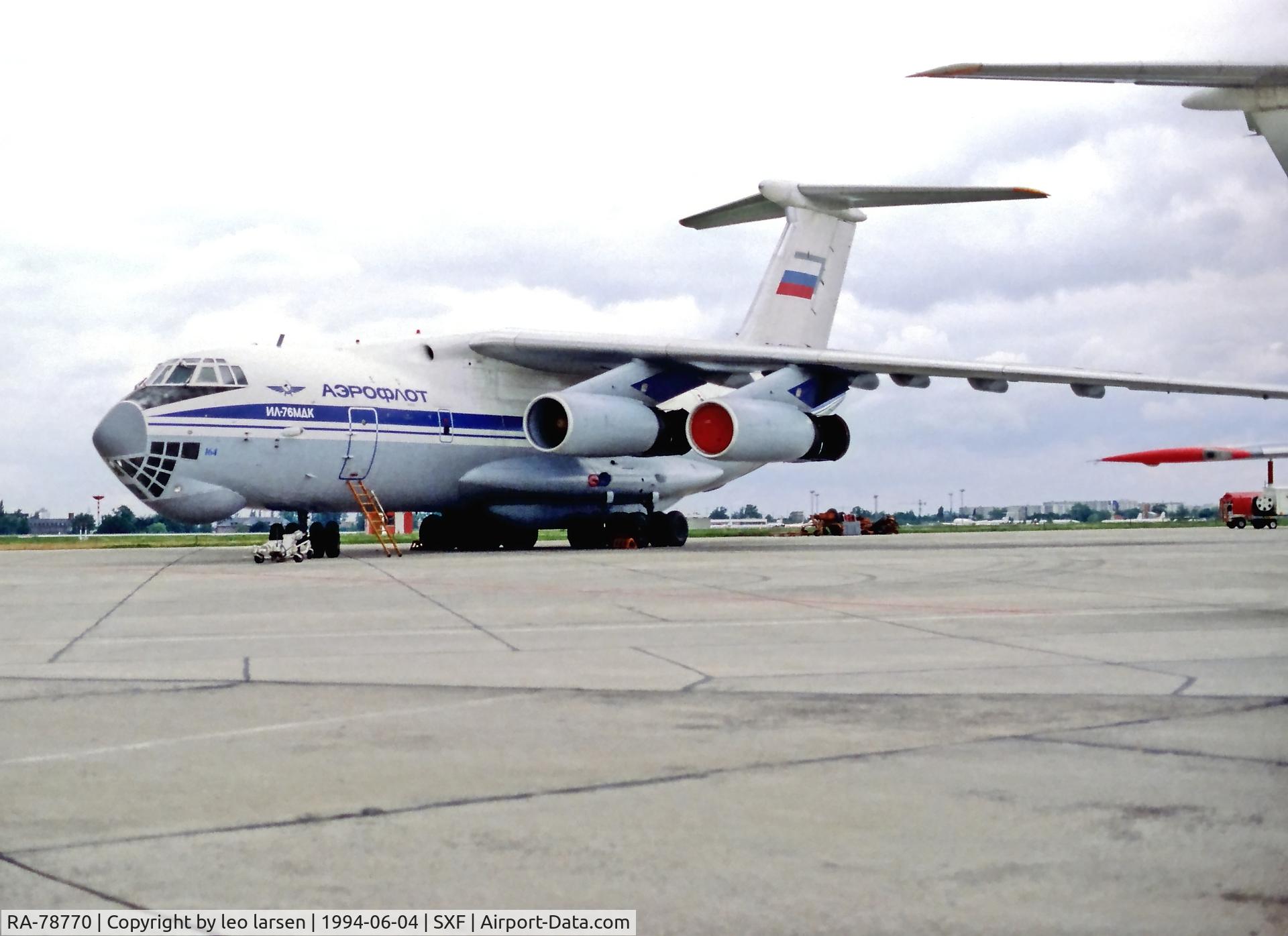 RA-78770, 1990 Ilyushin IL-76MDK C/N 00834 87617, Berlin Air Show 4.6.1994