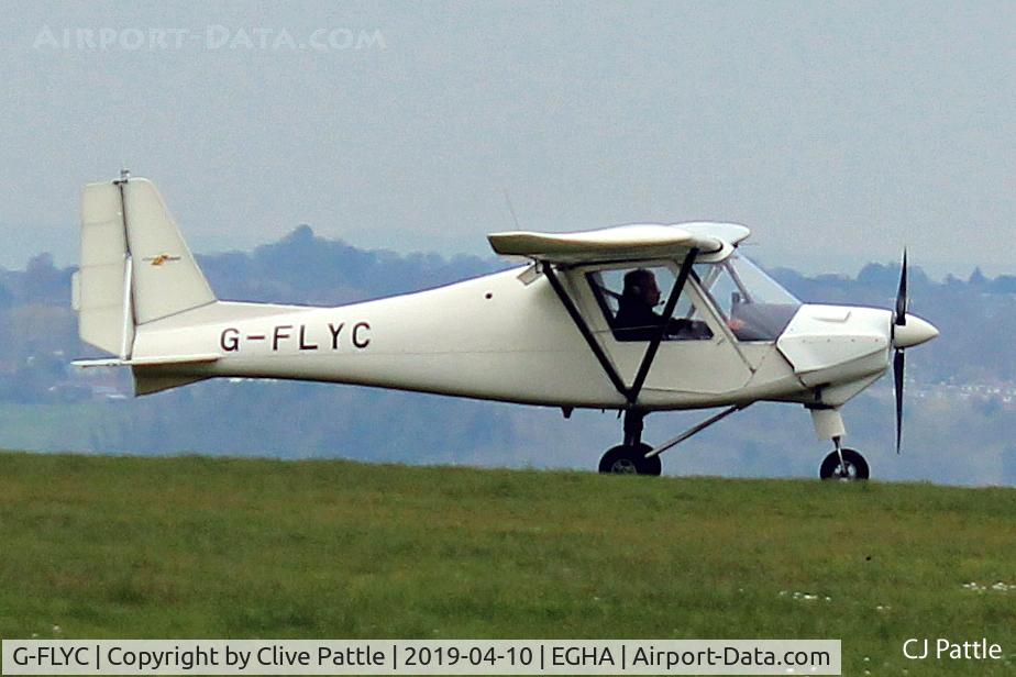 G-FLYC, 2005 Comco Ikarus C42 FB100 C/N 0503-6656, @ EGHA