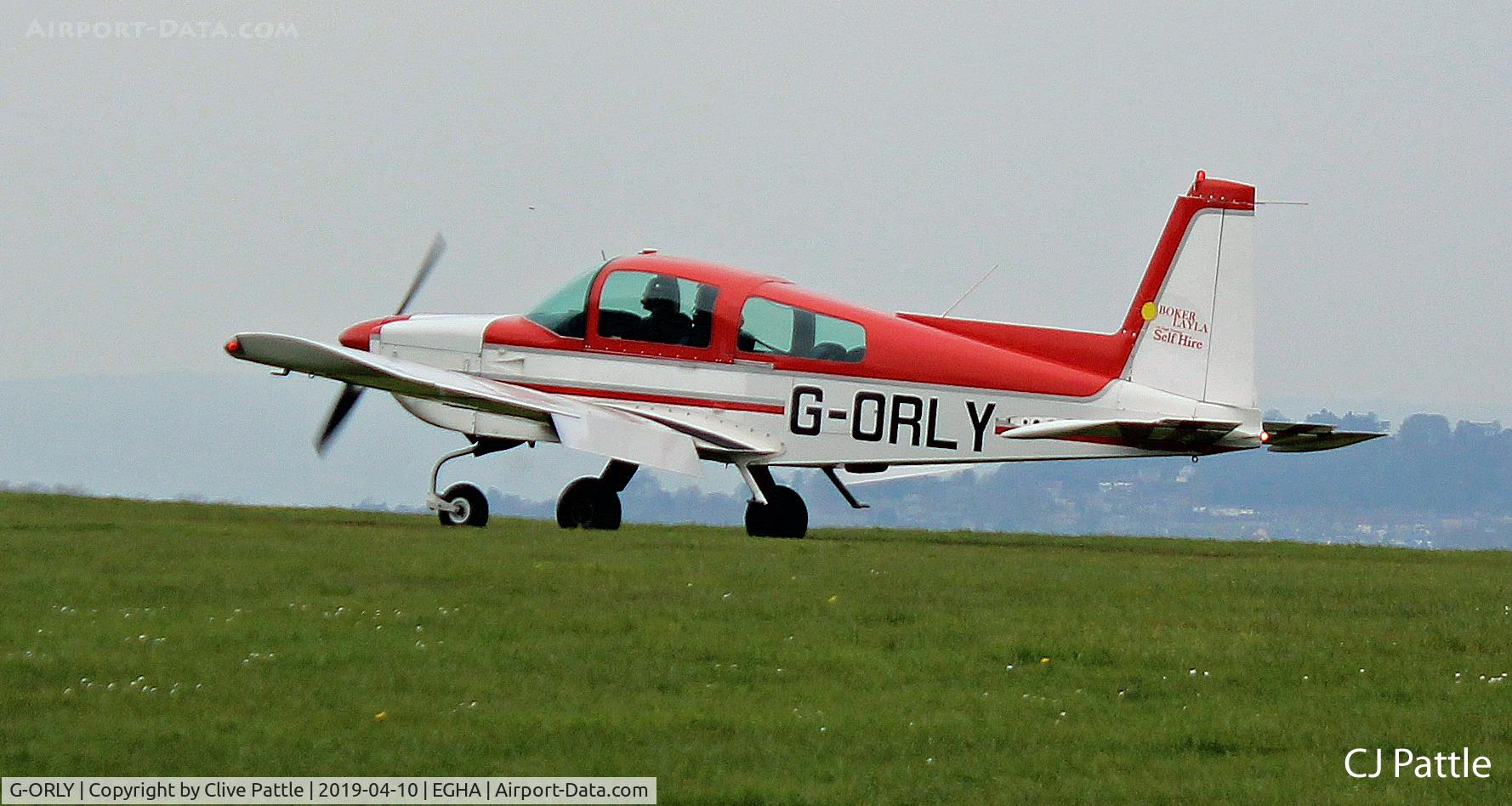 G-ORLY, 1979 Gulfstream American AA-5B Tiger C/N AA5B-1029, @ EGHA