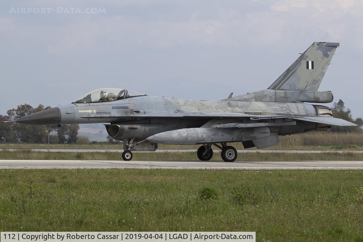 112, Lockheed Martin F-16C C/N 2Y-3, Inichos 2019