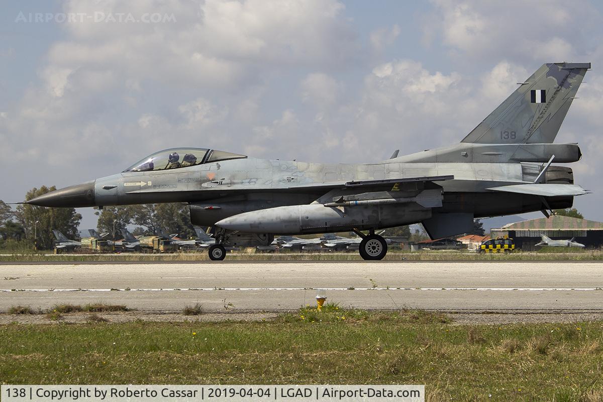 138, General Dynamics F-16C Fighting Falcon C/N 2Y-29, Inichos 2019