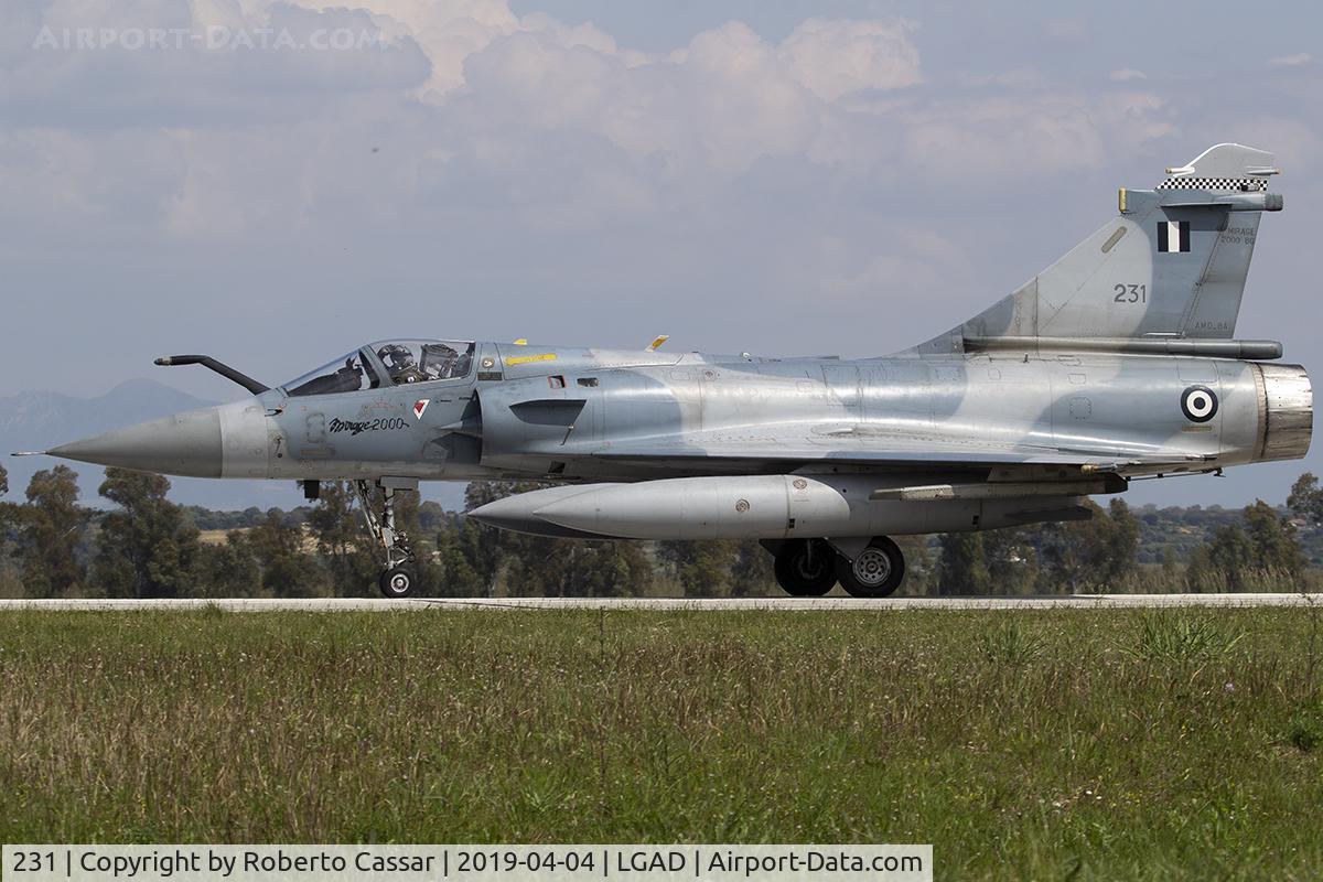 231, Dassault Mirage 2000BG C/N 268, Inichos 2019