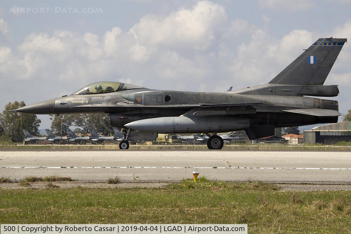 500, General Dynamics F-16C Fighting Falcon C/N XK-1, Inichos 2019