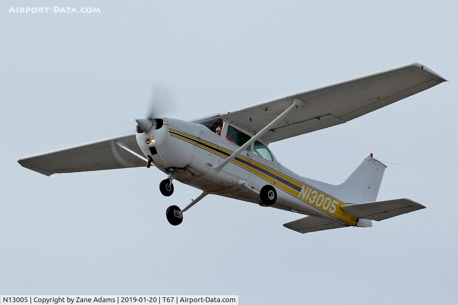 N13005, 1973 Cessna 172M C/N 17262440, Hicks Field - Fort Worth, Tx