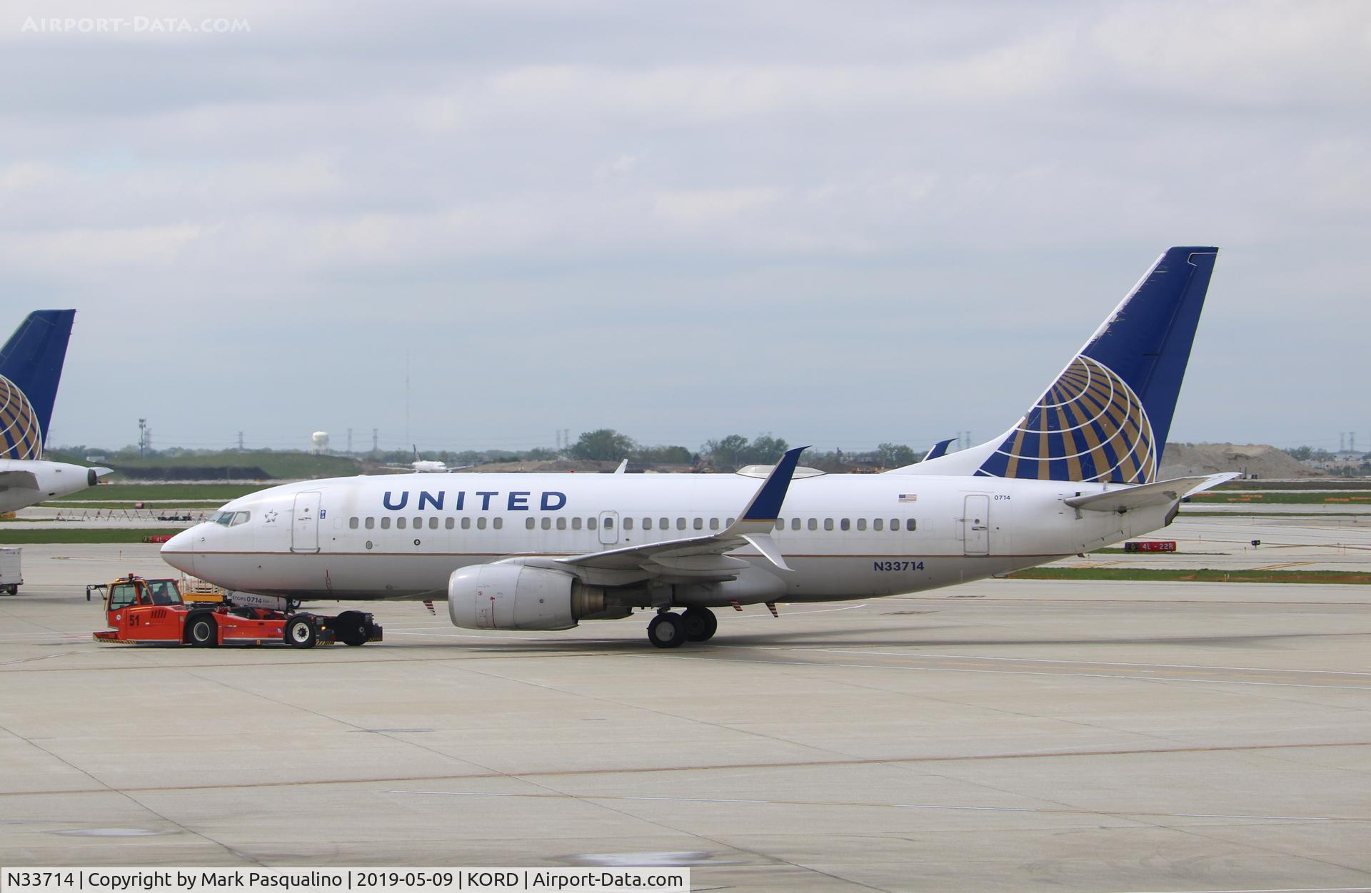 N33714, 1998 Boeing 737-724 C/N 28785, Boeing 737-724