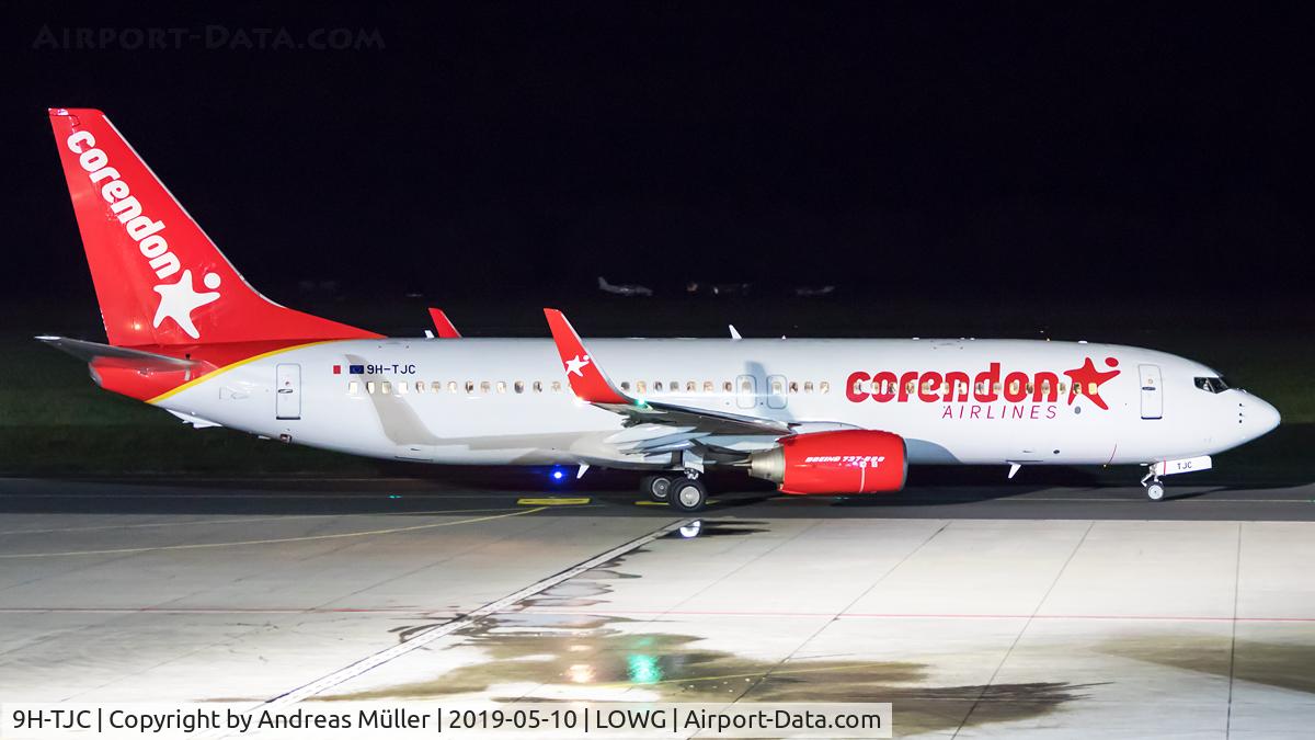 9H-TJC, 2011 Boeing 737-86N C/N 38012, Departure to HER.