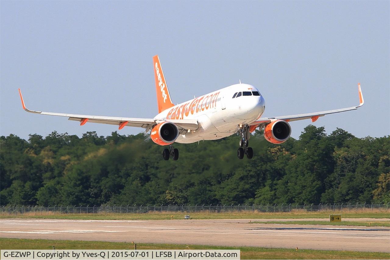 G-EZWP, 2013 Airbus A320-214 C/N 5927, Airbus A320-214, On final rwy 15, Bâle-Mulhouse-Fribourg airport (LFSB-BSL)