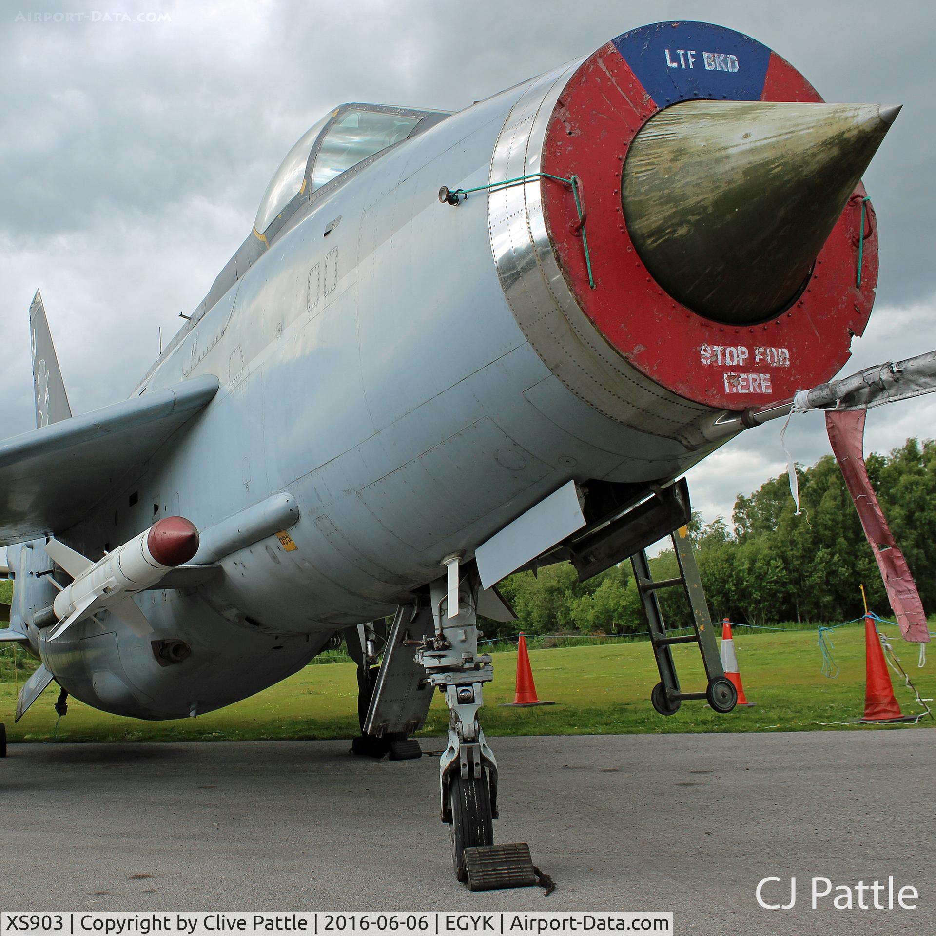 XS903, English Electric Lightning F.6 C/N 95249, Preserved @ The Yorkshire Air Museum, Elvington, Yorkshire
