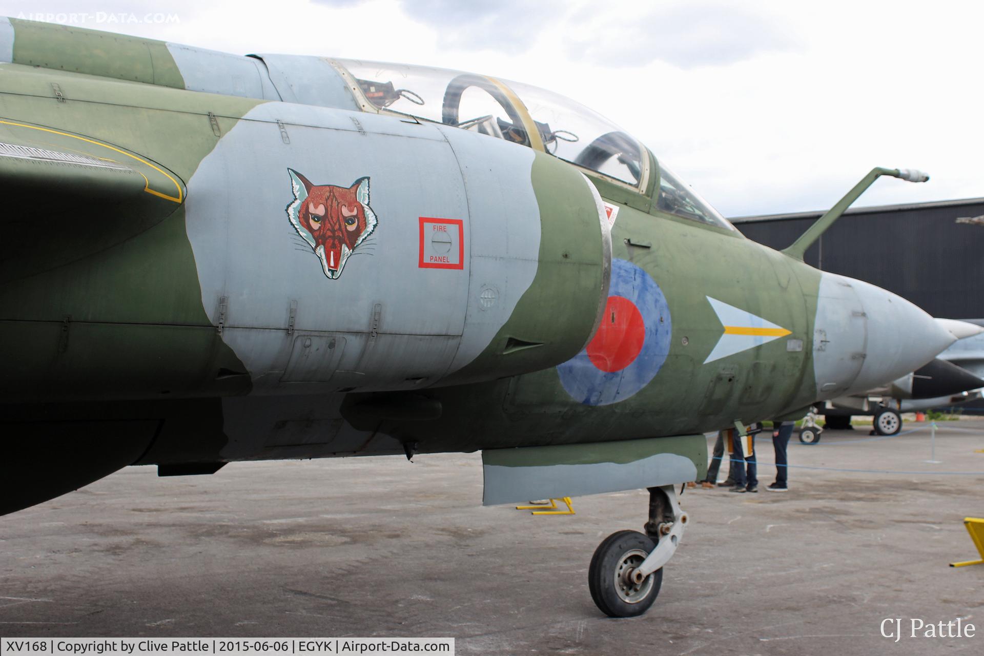 XV168, 1966 Hawker Siddeley Buccaneer S.2B C/N B3-09-66, Preserved @ The Yorkshire Air Museum, Elvington, Yorkshire