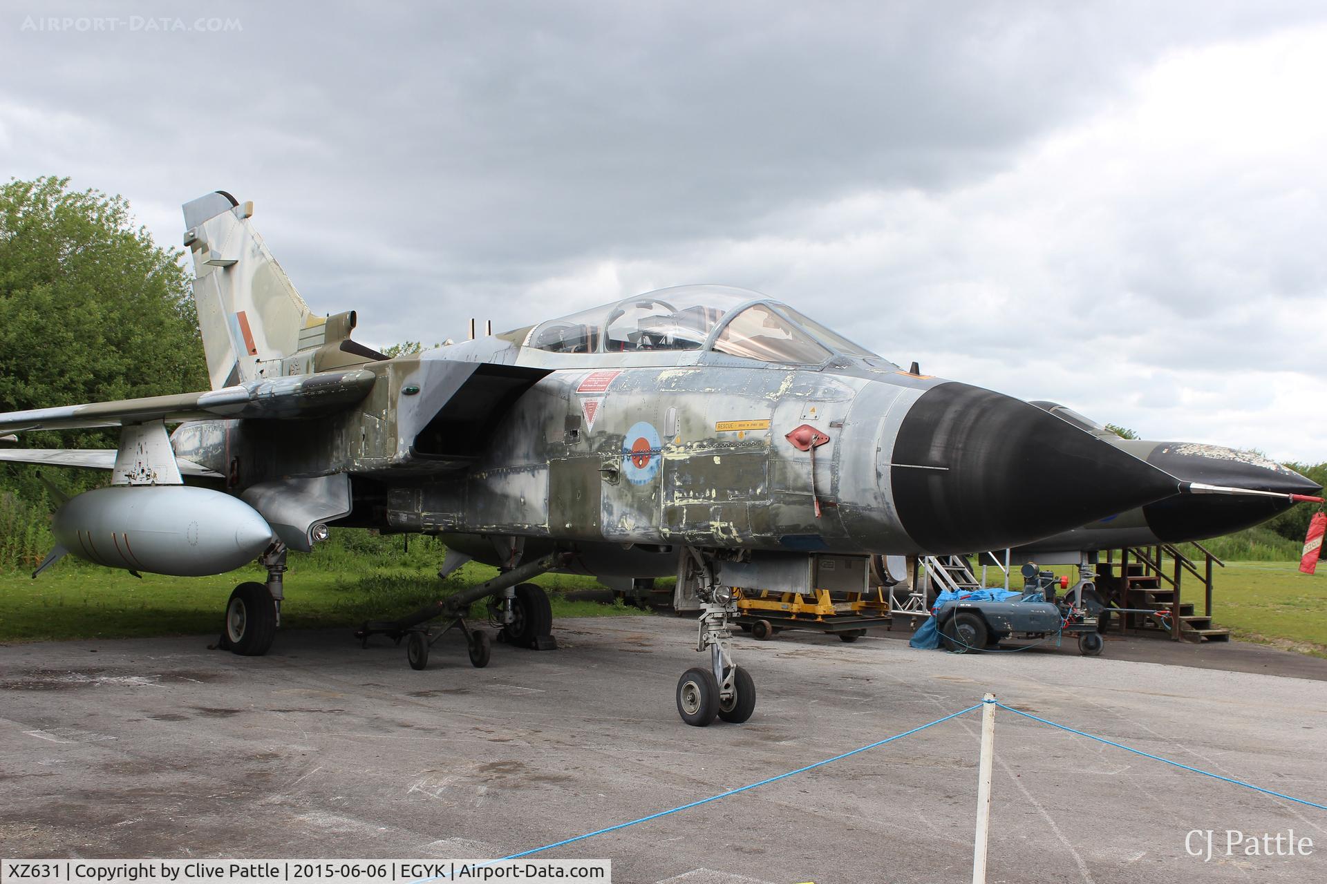 XZ631, 1978 Panavia Tornado GR.1 C/N P.15, Preserved @ The Yorkshire Air Museum, Elvington, Yorkshire