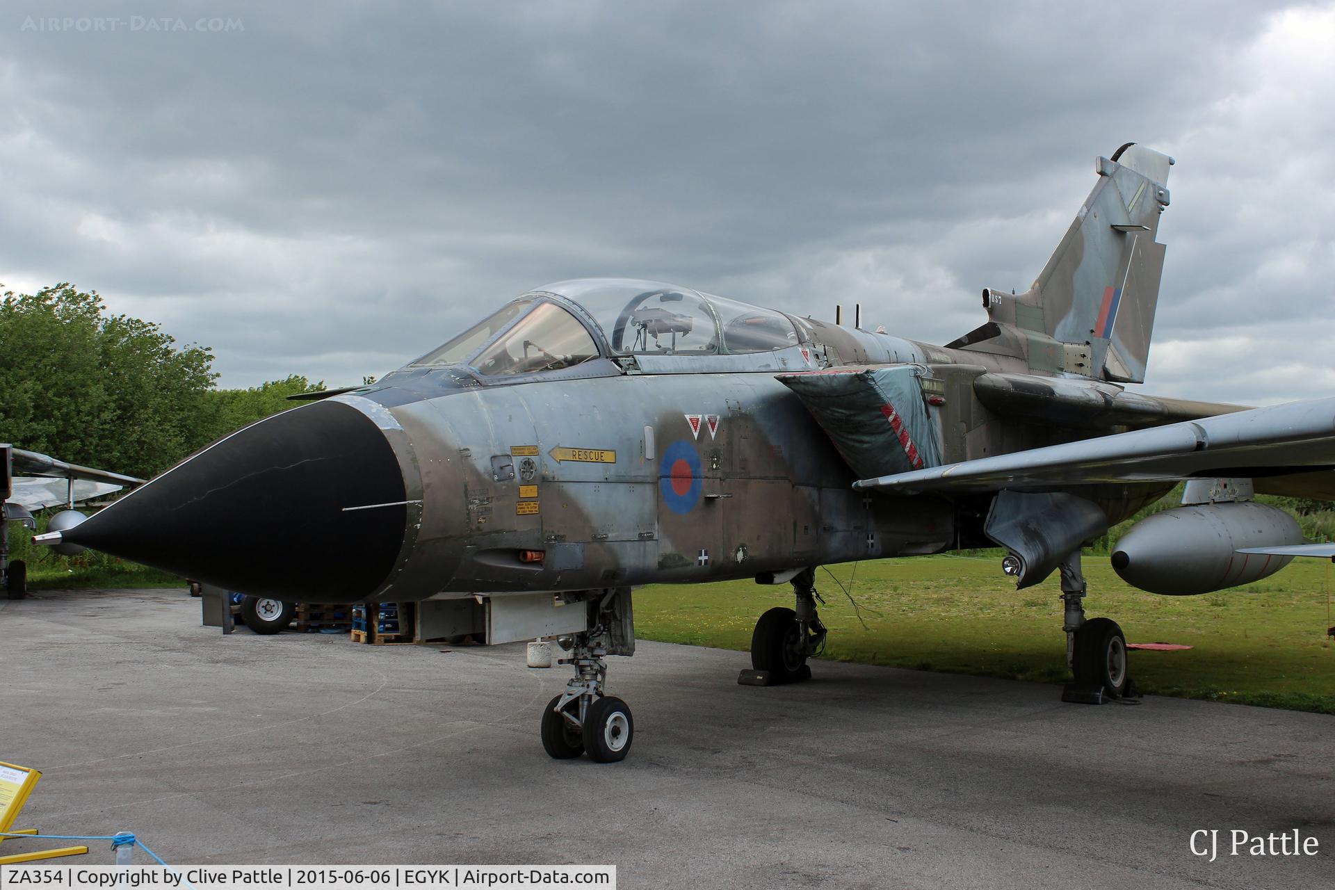 ZA354, 1980 Panavia Tornado GR.1 C/N 030/BS007/3015, Preserved @ The Yorkshire Air Museum, Elvington, Yorkshire