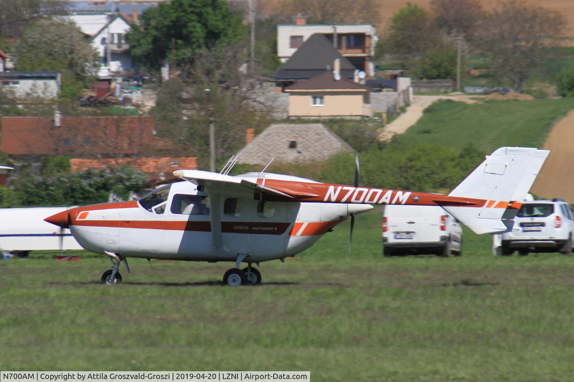 N700AM, 1977 Cessna 337G Super Skymaster C/N 33701801, LZNI - Nitra Airport, Slovakia