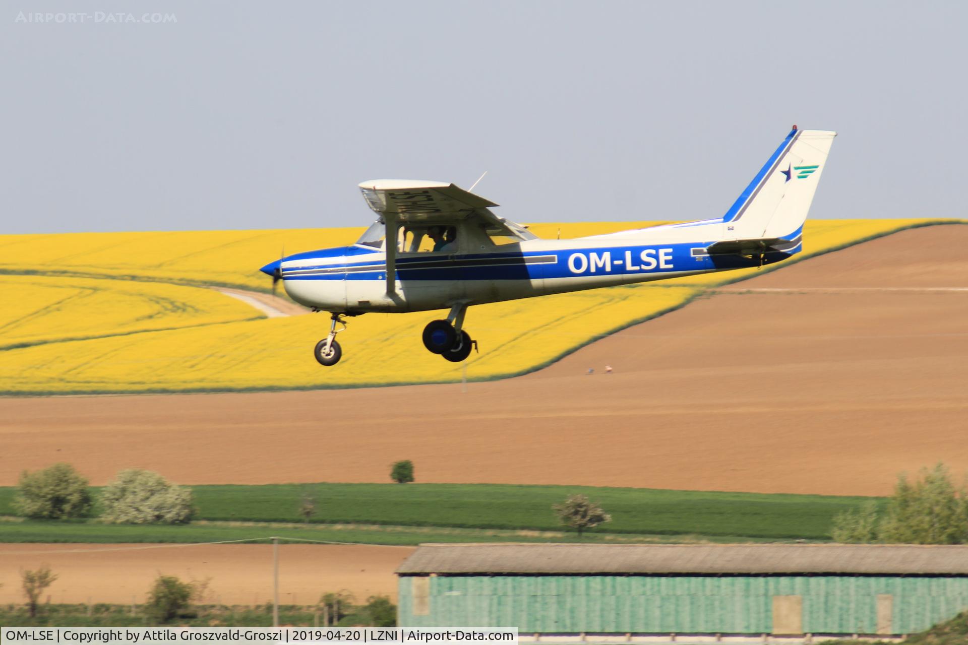 OM-LSE, Reims F150M C/N 1194, LZNI - Nitra Airport, Slovakia