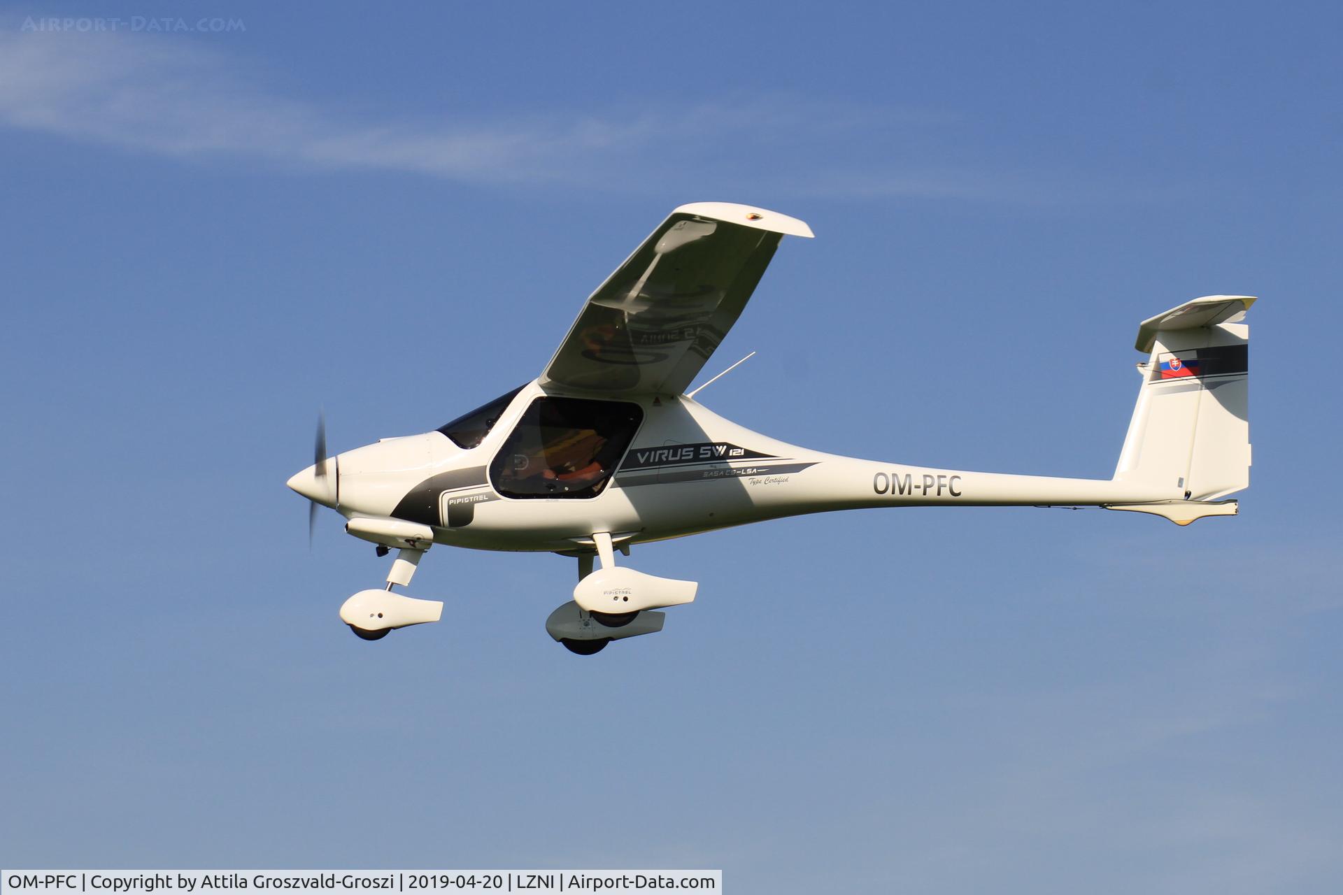 OM-PFC, 2018 Pipistrel Virus SW 121 C/N VSW1210034, LZNI - Nitra Airport, Slovakia