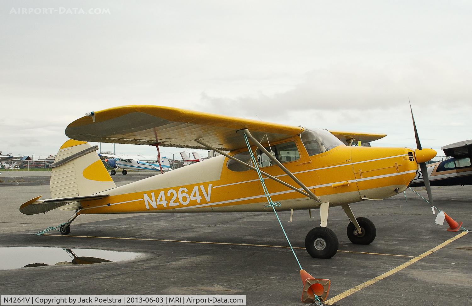 N4264V, 1948 Cessna 170 C/N 18620, N4264V at Merrill Field airport AK