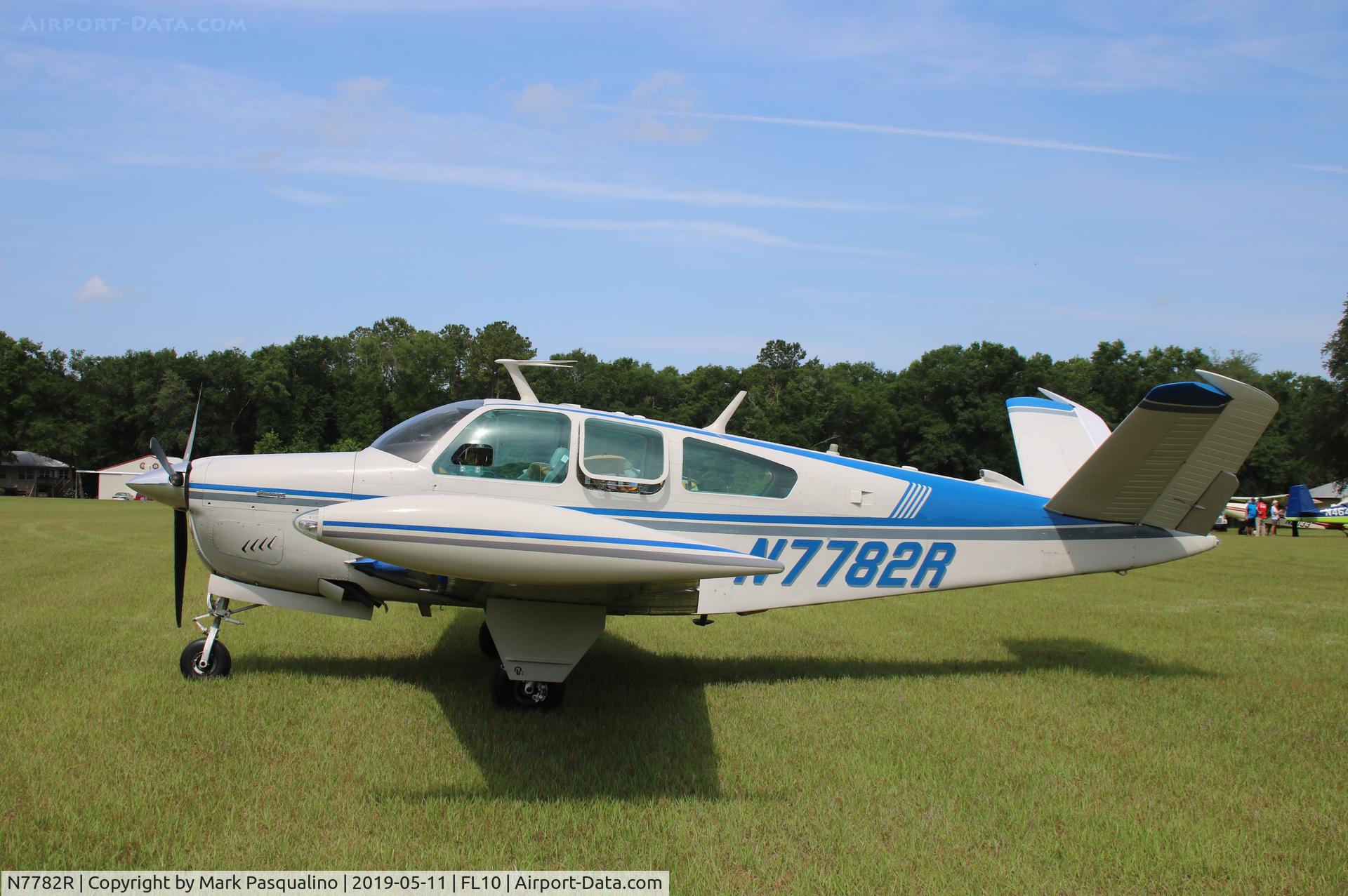 N7782R, 1968 Beech V35A Bonanza C/N D-8885, Beech V35A