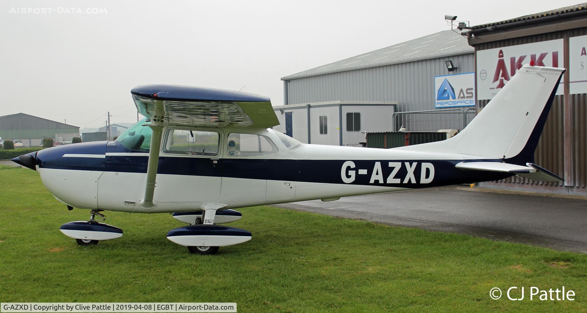 G-AZXD, 1972 Reims Cessna F172L C/N 0878, @ EGBT