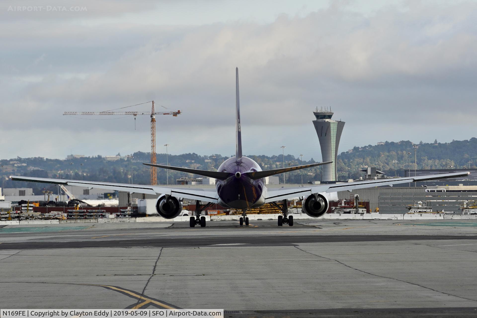 N169FE, 2018 Boeing 767-3S2ERF C/N 63101, SFO 2019.