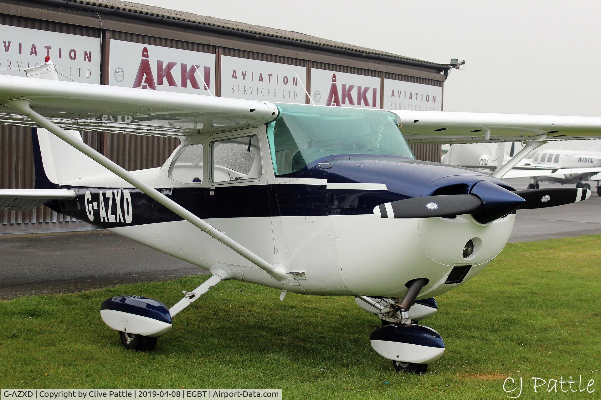G-AZXD, 1972 Reims Cessna F172L C/N 0878, @ EGBT