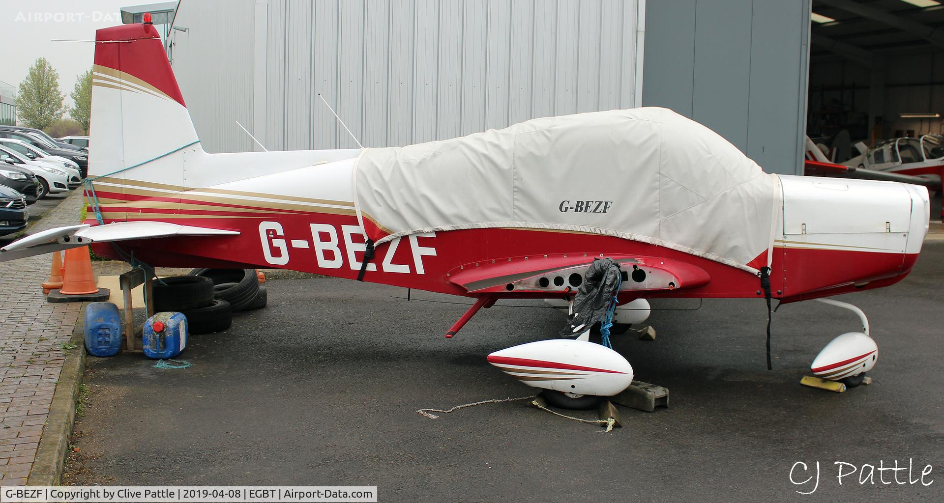G-BEZF, 1974 Grumman American AA-5 Traveler C/N AA5-0538, @ EGBT