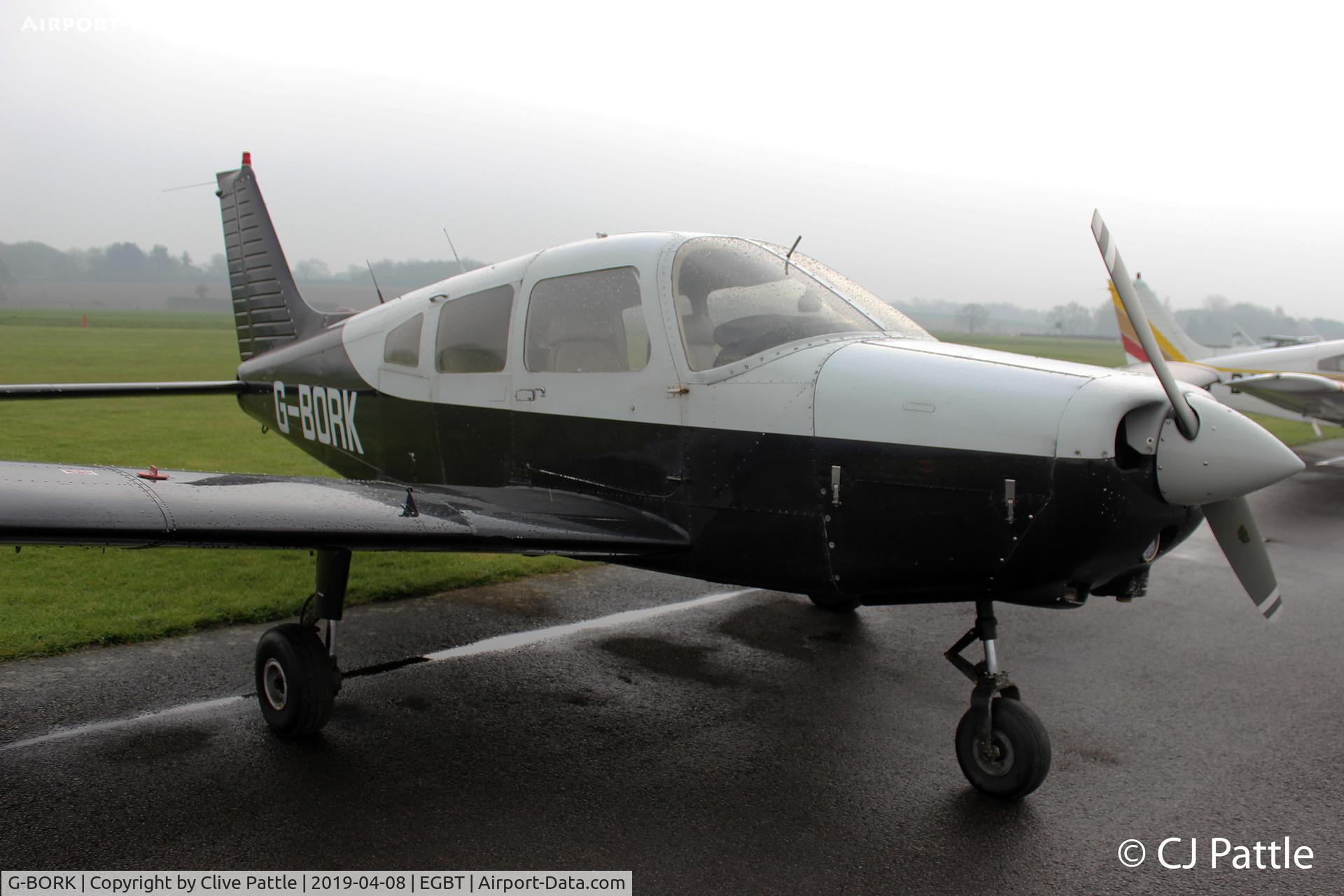 G-BORK, 1981 Piper PA-28-161 Cherokee Warrior II C/N 28-8116095, @ EGBT