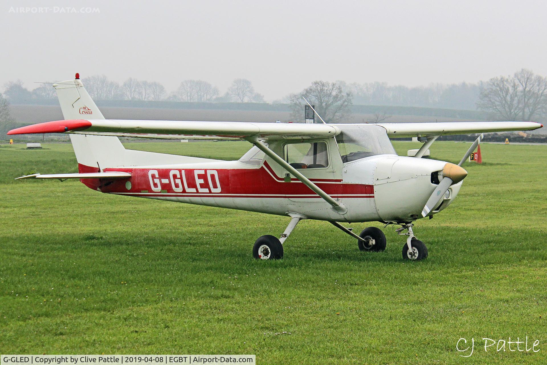 G-GLED, 1975 Cessna 150M C/N 150-76673, @ EGBT