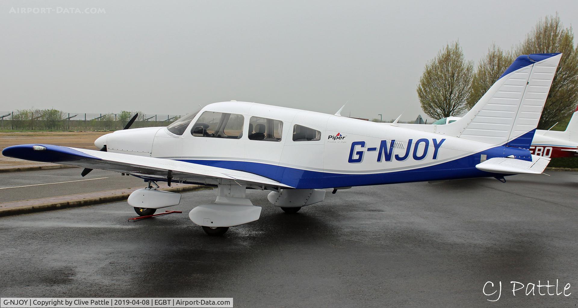 G-NJOY, 1982 Piper PA-28-181 Archer II C/N 28-8290049, @ EGBT