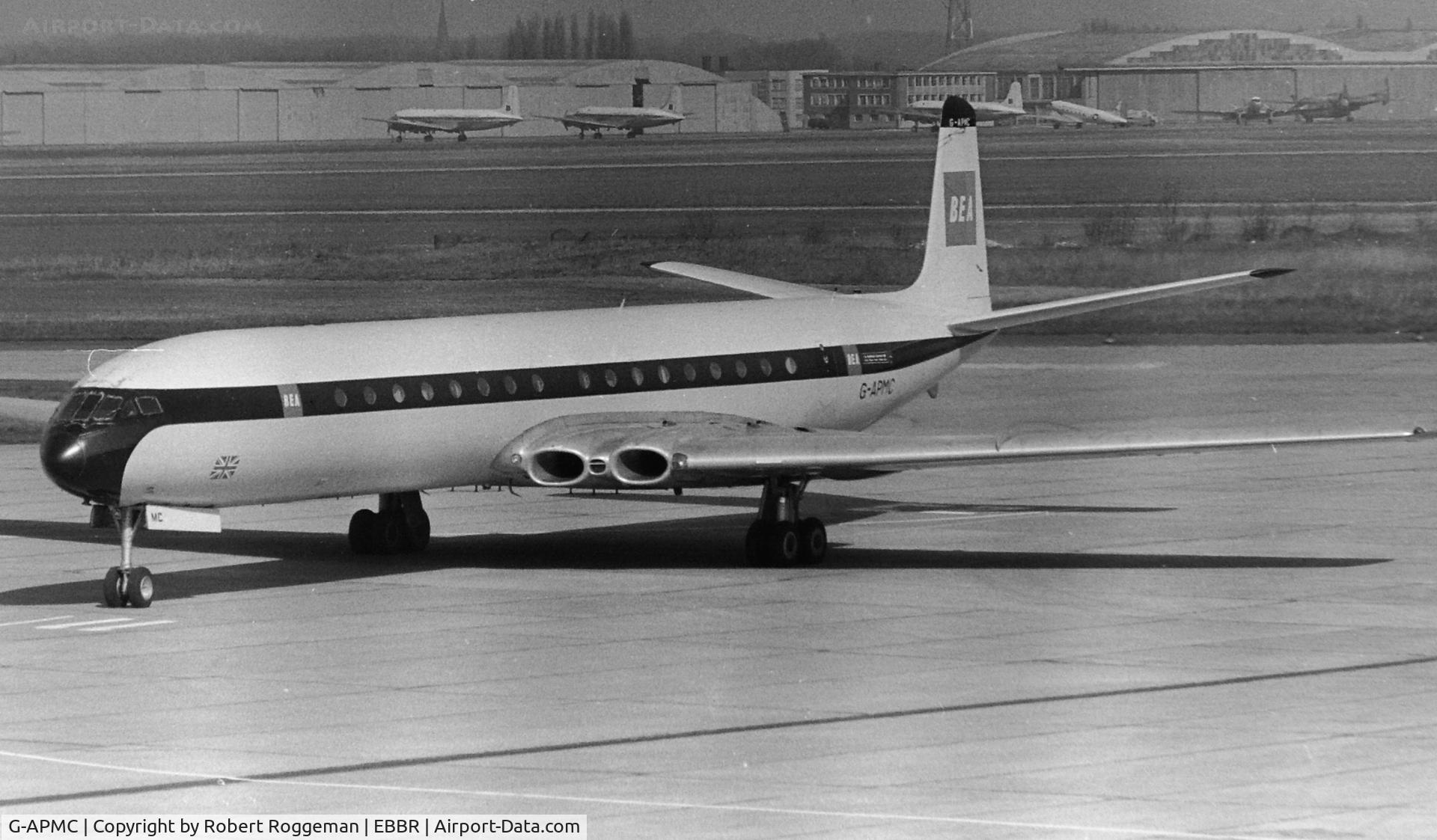 G-APMC, 1959 De Havilland DH.106 Comet 4B C/N 6423, Mid 19604S.BEA.
