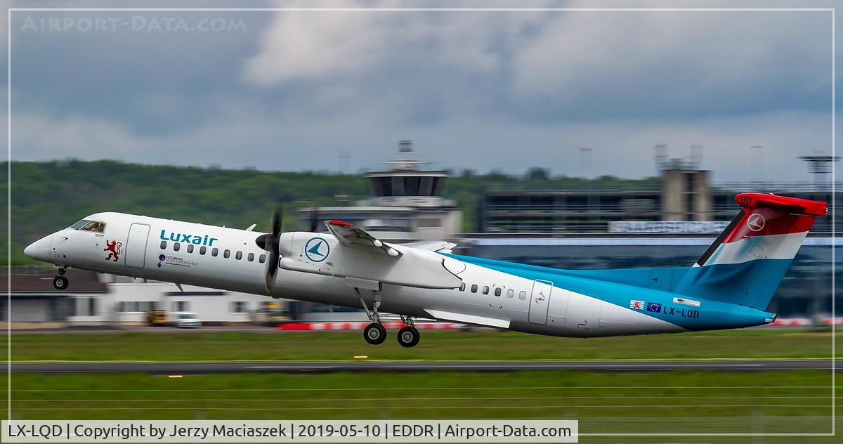 LX-LQD, 2016 De Havilland Canada DHC-8-402Q Dash 8 Dash 8 C/N 4525, De Havilland Canada DHC-8-402Q