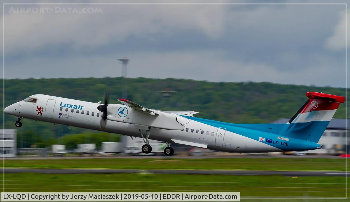LX-LQD, 2016 De Havilland Canada DHC-8-402Q Dash 8 Dash 8 C/N 4525, De Havilland Canada DHC-8-402Q