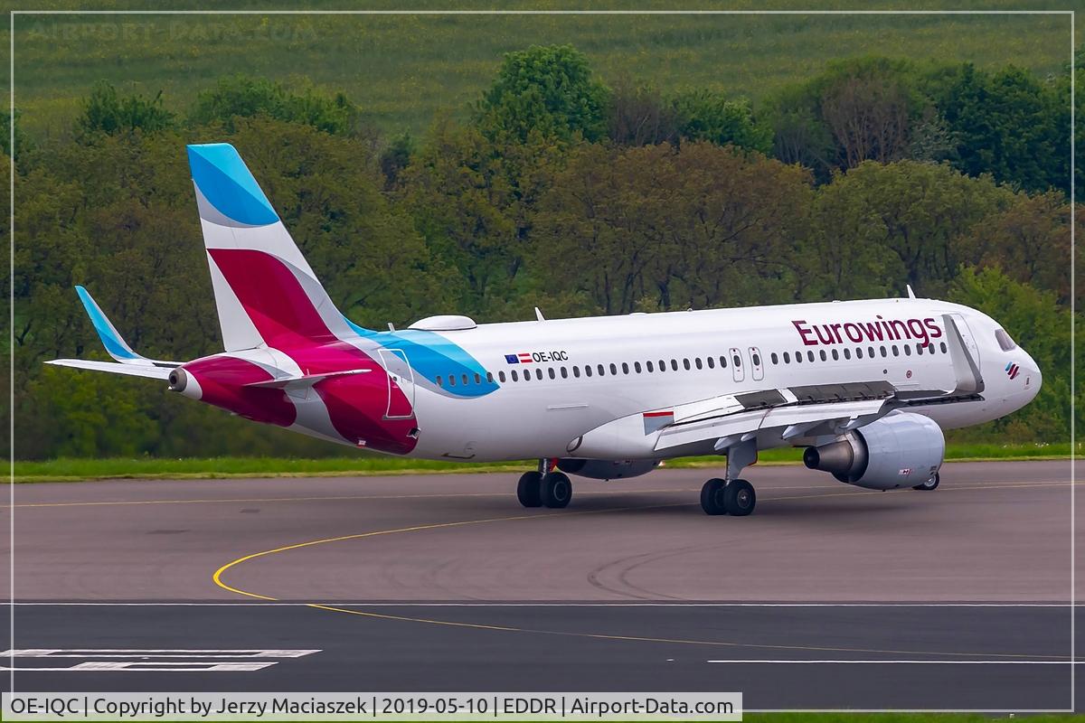 OE-IQC, 2016 Airbus A320-214 C/N 7019, Airbus A320-214