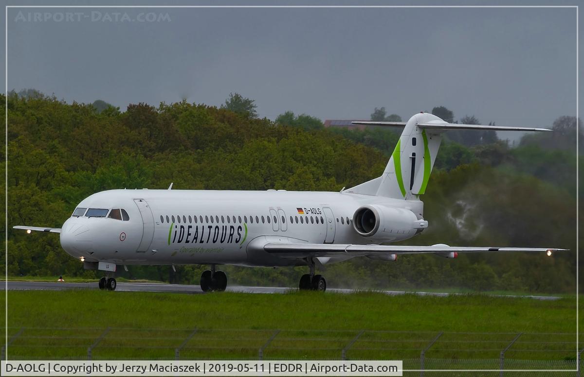D-AOLG, 1993 Fokker 100 (F-28-0100) C/N 11452, Fokker 100 (F-28-0100