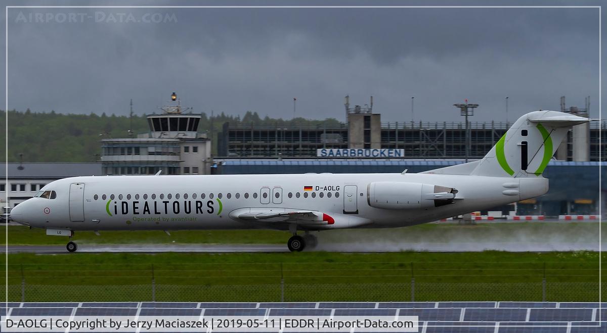 D-AOLG, 1993 Fokker 100 (F-28-0100) C/N 11452, Fokker 100 (F-28-0100