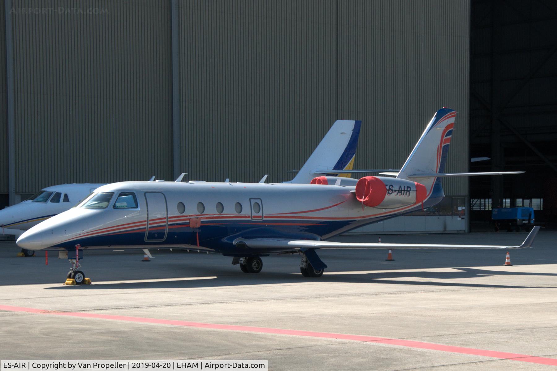 ES-AIR, 2007 Israel Aerospace Industries Gulfstream G150 C/N 245, Gulfstream G150 parked at Schiphol-Oost