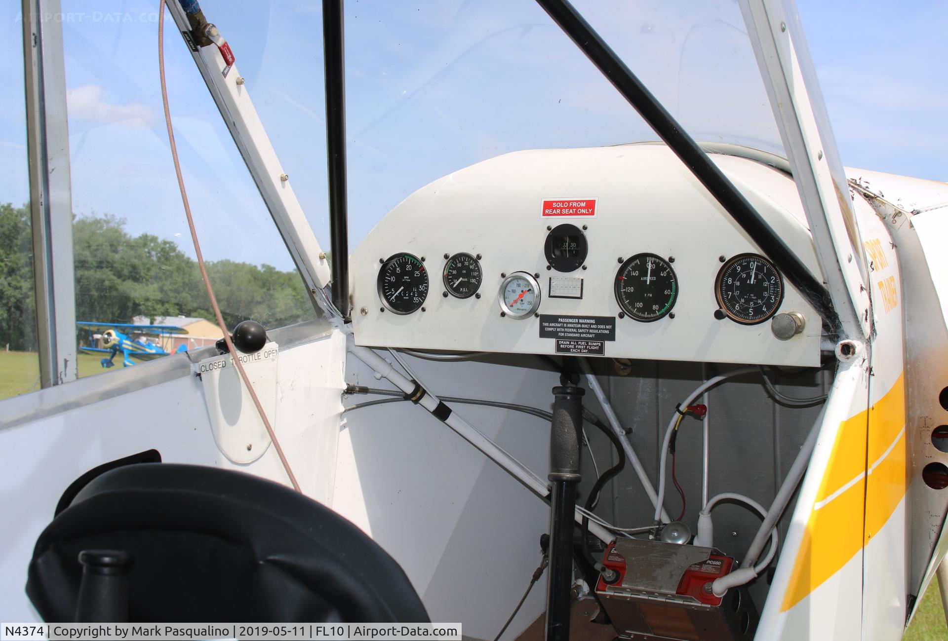 N4374, Wooldridge Harry K CLIP WING C/N HKW 25, Clip Wing