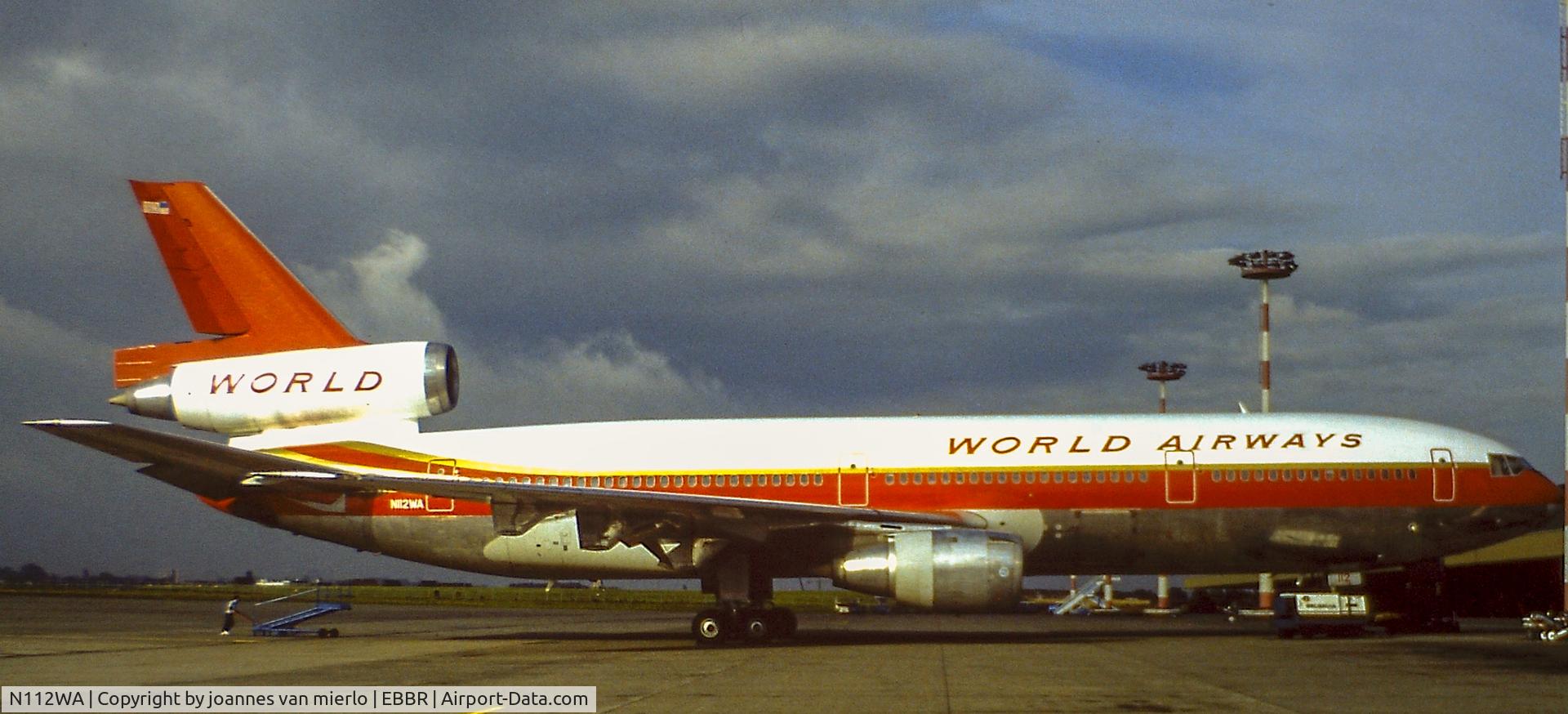 N112WA, 1980 McDonnell Douglas DC-10-30F C/N 47820, BRUCARGO mid'80s