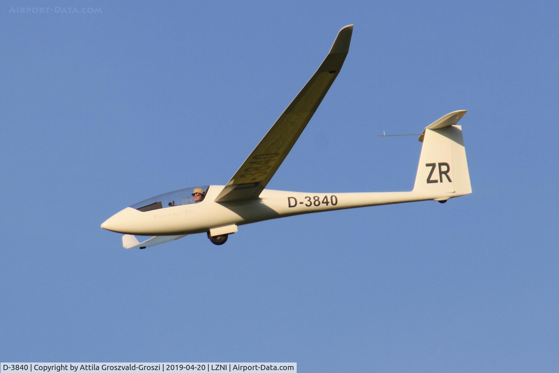 D-3840, 1997 Schempp-Hirth Ventus 2C C/N 22/58, LZNI - Nitra Airport, Slovakia - Pribina Cup 2019