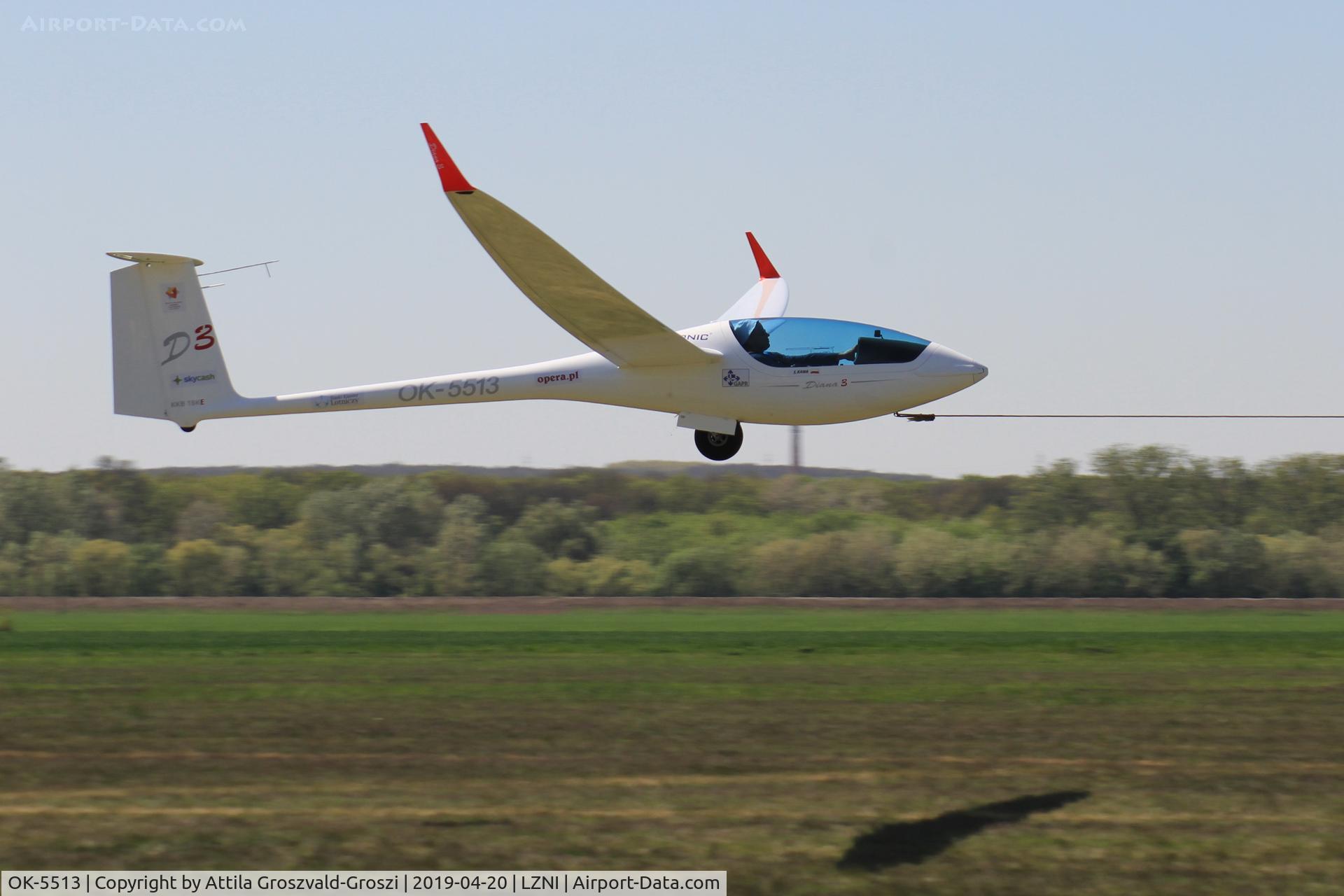 OK-5513, 2018 Avionic Diana 3 KKB-18KE C/N 001, LZNI - Nitra Airport, Slovakia - Pribina Cup 2019