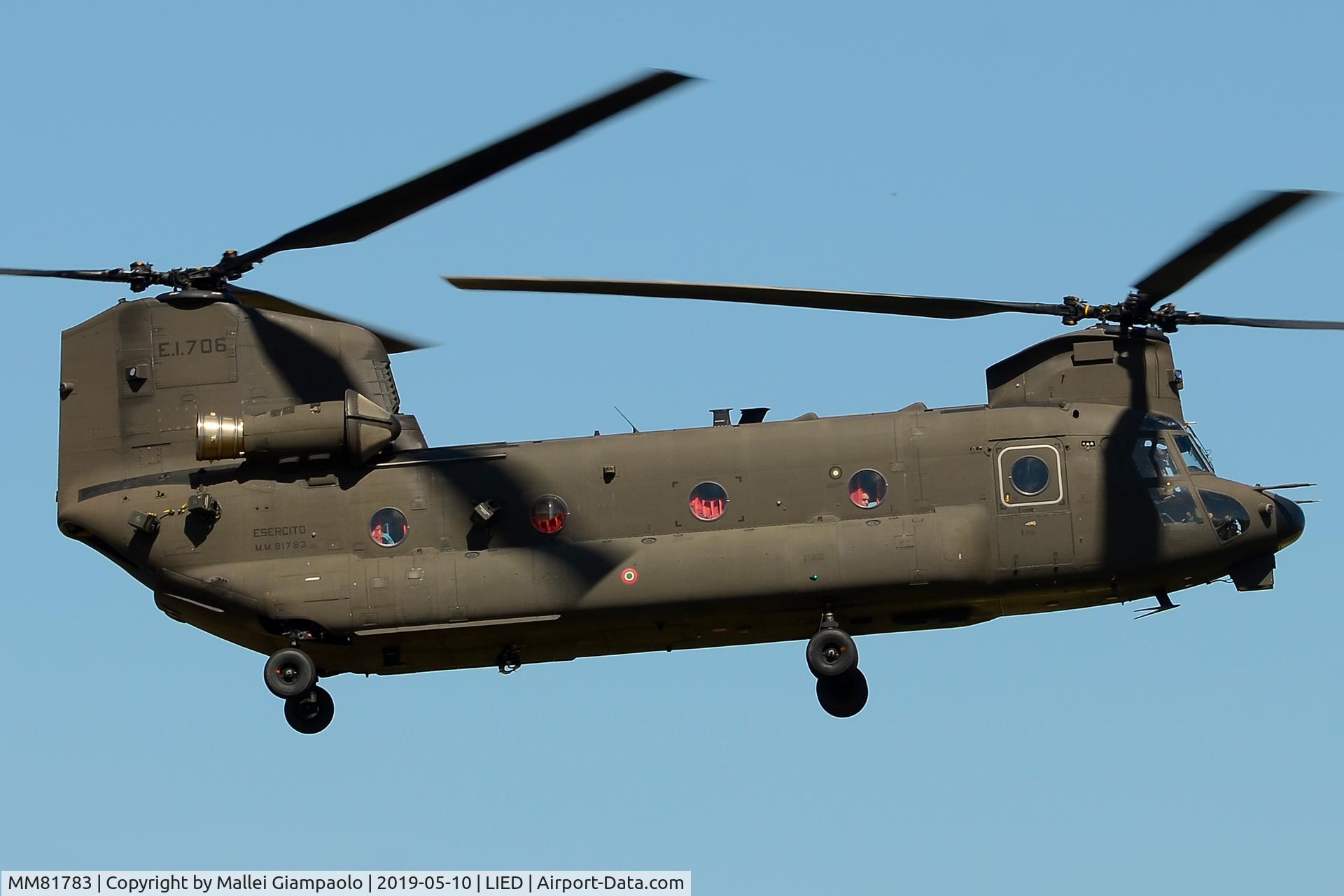 MM81783, 2015 AgustaWestland ICH-47F Chinook C/N M7806, MM81783