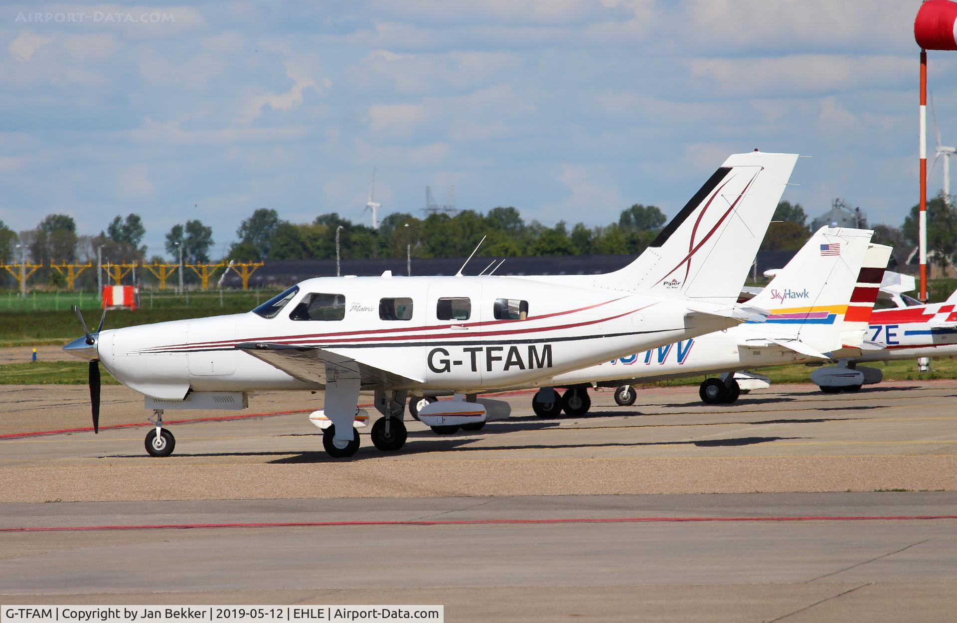 G-TFAM, 2008 Piper PA-46R-350T Malibu Matrix C/N 4692068, Lelystad Airport